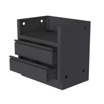 Тумба-основание гриля Bull Bison с 2-мя выдвижными ящиками черная