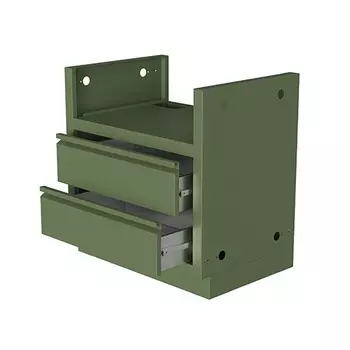 Тумба-основание индукционной плиты TATRA зеленая