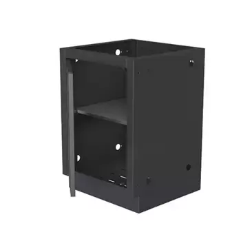 Тумба универсальная с дверцей 460 черная