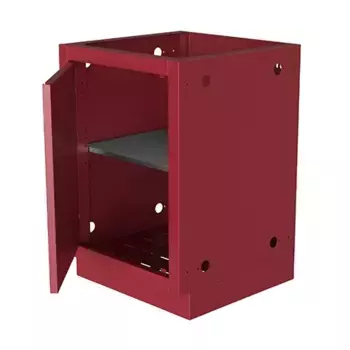Тумба универсальная с дверцей 460 красная