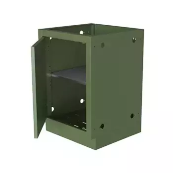 Тумба универсальная с дверцей 460 зеленая