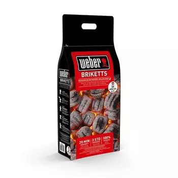 Уголь 4кг Weber Briquettes