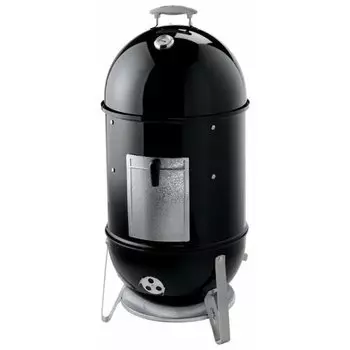 Угольный гриль коптильня Weber Smokey Mountain Cooker 47 см Черный