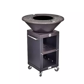 Угольный гриль-очаг SQUARE 750 дровяной