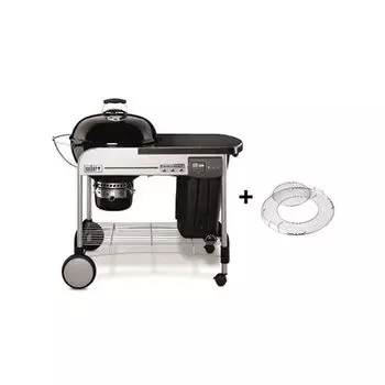 Угольный гриль Weber Performer Deluxe GBS Gourmet черный 57см