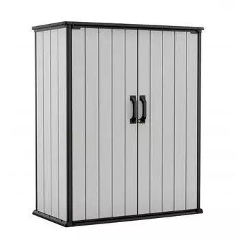 Уличный ящик-шкаф Keter Premier High Store 1400L серый