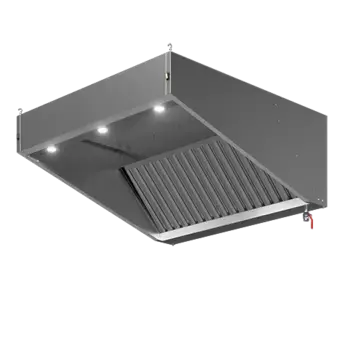 Зонт вытяжной S2 с подсветкой 1500 х 800