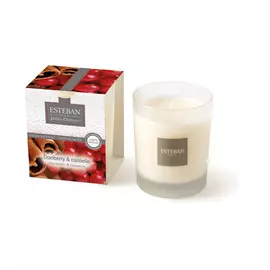 Арома свеча 170г "Клюква и Корица"