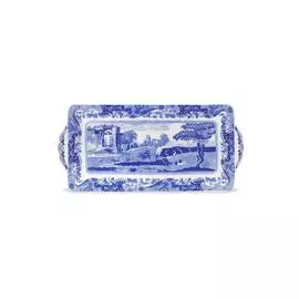 Блюдо для бутербродов 33см "Голубая Италия"