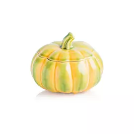 Блюдо для горячего с крышкой Bordallo Pinheiro "Тыква" 1,5л, керамика