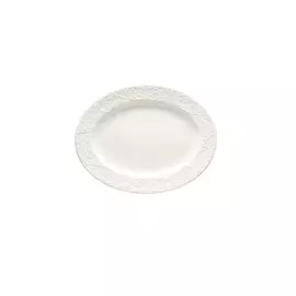 Блюдо овальное Lenox "Чистый опал,рельеф" 40,5см