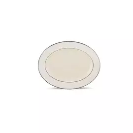 Блюдо овальное Lenox "Чистый жемчуг" 40,5см