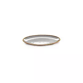 Блюдо овальное Michael Aram "Золотые жемчужины" 39см