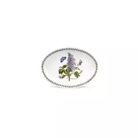 Блюдо овальное Portmeirion "Ботанический сад.Сирень" 28см