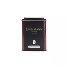 Чай черный ароматизированный "Дамманн" THE 4 FRUITS ROUGES/4 красных фрукта, жестяная банка 100 гр