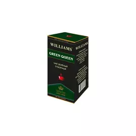 Чай зелёный WILLIAMS "Green Queen" в пакетиках 25шт. х 2г