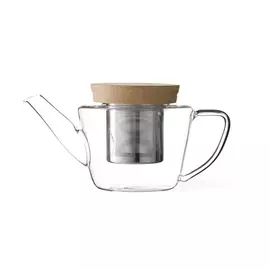 Чайник заварочный 0,6л с ситечком "Infusion"