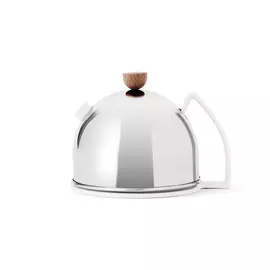 Чайник заварочный 0,9л с ситечком "Thomas" (серебро)