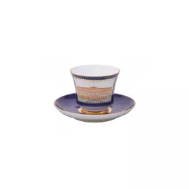 Чашка чайная с блюдцем "Классика Петербурга" "Банкетная"
