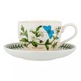 Чашка чайная с блюдцем Portmeirion "Ботанический сад.Смолевка" 280мл
