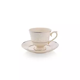 Чашка чайно-кофейная с блюдцем Lenox "Чистый жемчуг" 180мл