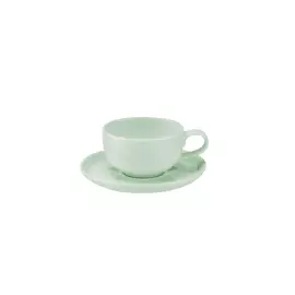 Чашка кофейная с блюдцем Portmeirion "Выбор Портмейрион" 100мл (зеленая)