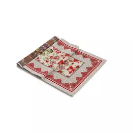 Дорожка 40x100см "Боттаро" Красные Цветы