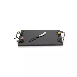 Доска для сыра с ножом Michael Aram "Гранат" 47х25см