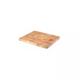 Доска разделочная 420х340х27мм "Континента" каучуковое дерево