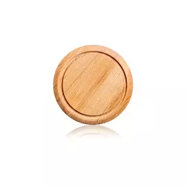 Доска разделочная круглая Breka Д25см, Н1.9см, дуб