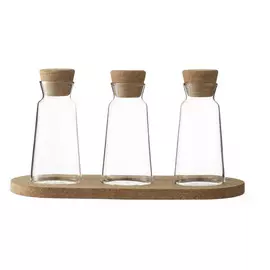 Емкости на подставке (3шт) Cortica V72100