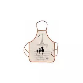 Фартук детский Winkler "Три кота.Эйфелева башня" 50x62см (бежевый)
