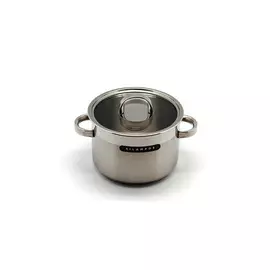 Глубокая кастрюля 3 л ,18 см, "АТЛАНТИКА" "SILAMPOS"