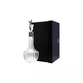 Графин д/водки "Глухарь" с черн. + футляр