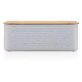 Хлебница Bodum "Bistro" 23,7х37х14см (серый)