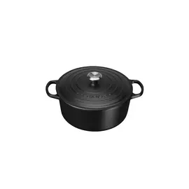 Кастрюля 1,8л,18см Le Creuset чугун,чёрный,для индукции,духовки (Matte Black)