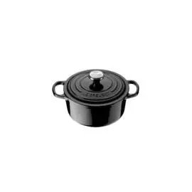 Кастрюля 4,2л,24см Le Creuset чугун,для индукции,духовки,чёрный (Black Shiny)