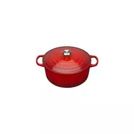 Кастрюля 6,7л,28см Le Creuset вишнёвый,чугун,для индукции,духовки (Cerise)