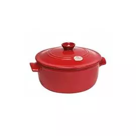 Кастрюля круглая 4л 26см (гранат)