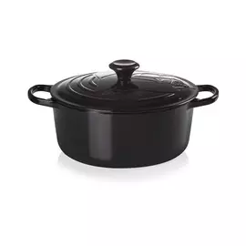 Кастрюля Le Creuset "Darth Vader Star Wars" 5,3л, 26см, чугун, для индукции, духовки, черный (Onyx)