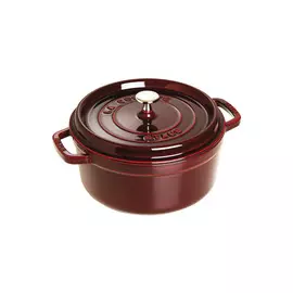 Кастрюля Staub 24см 3,8л (гранатовый)