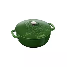 Кастрюля Staub Ель 24см 3,6л зеленый