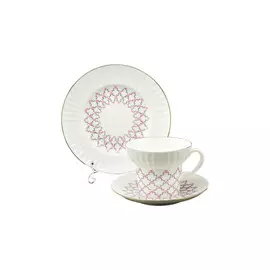 Комплект 1/3 "Розовая сетка" "Волна"