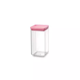 Контейнер прямоугольный 1,6л (розовый)