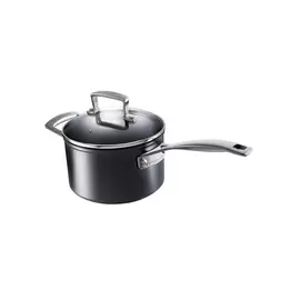 Ковш 2,8л,18см Le Creuset антипригарный,чёрный,для индукции,духовки