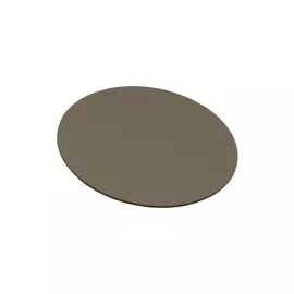 Круглая подставка под бокалы двусторонняя 12см (капучино/шоколад)