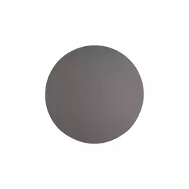 Круглый плейсмат двусторонний 40см (серый/черный)