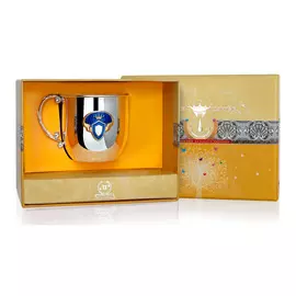 Кружка детская "Принц" ч/п с эмалью+футляр