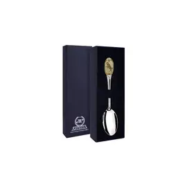 Ложка чайная с логотипом "Овен" ч/п +футляр