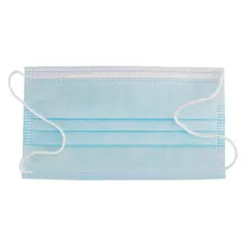 Маска одноразовая трехслойная, 175х95мм, 25 шт.